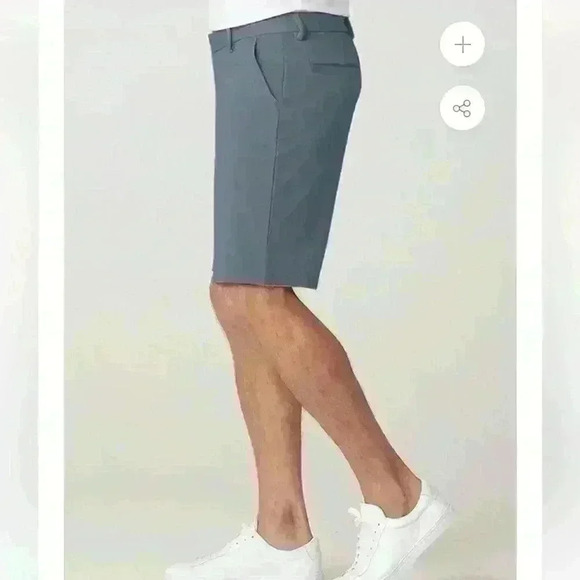 Swet Tailor Men’s The Everyday Chino Short in French Grey - Picture 3 of 10